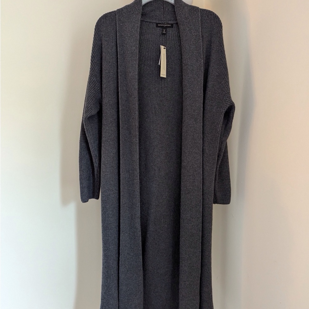 Banana Republic Sweaters Banana Republic Extra Long Open-Front Sweater NWT
